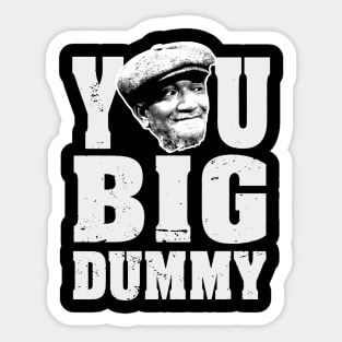 FUNNY YOU BIG DUMMY Sticker